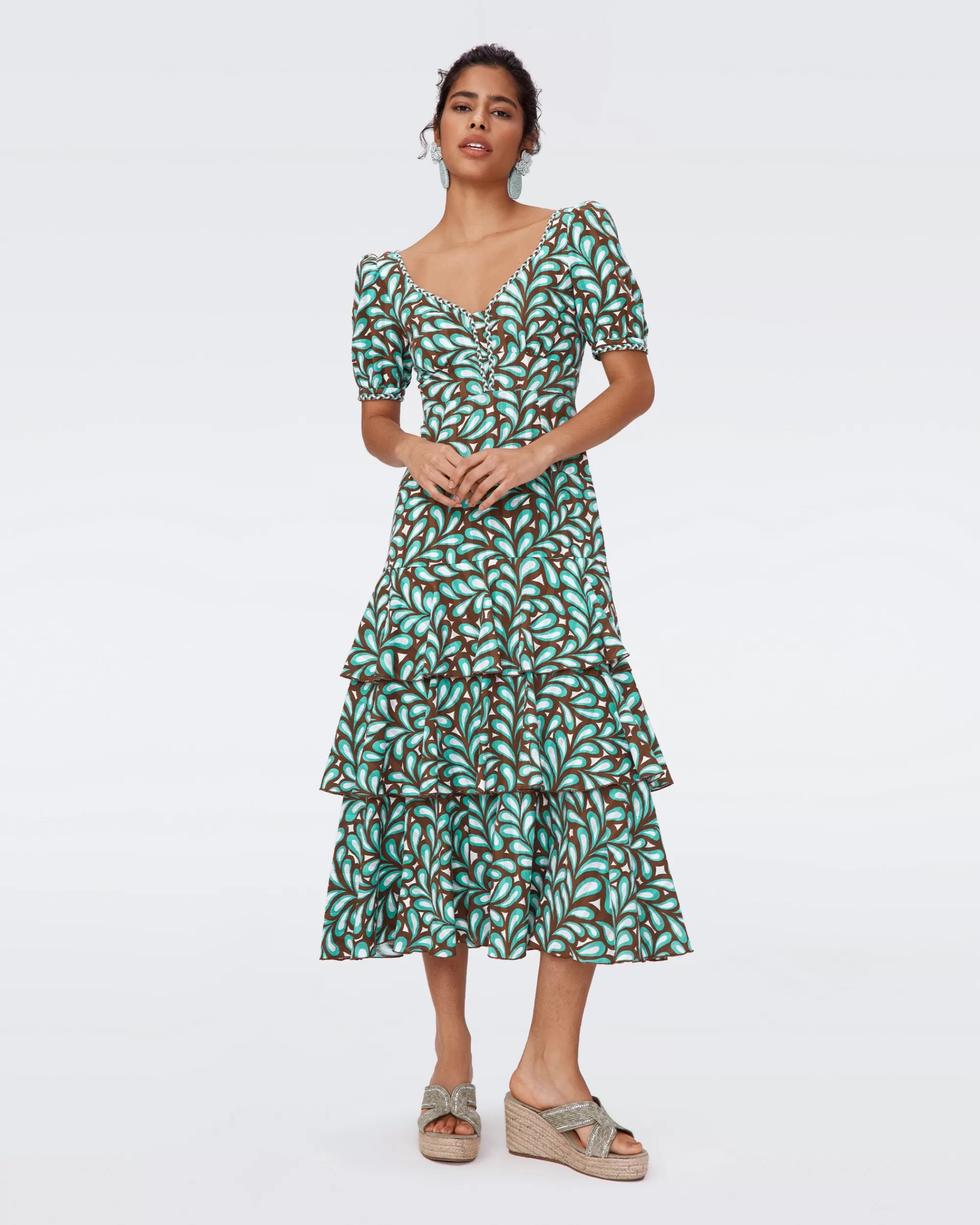 New Aire Cotton Dress Midi Dresses | Dresses