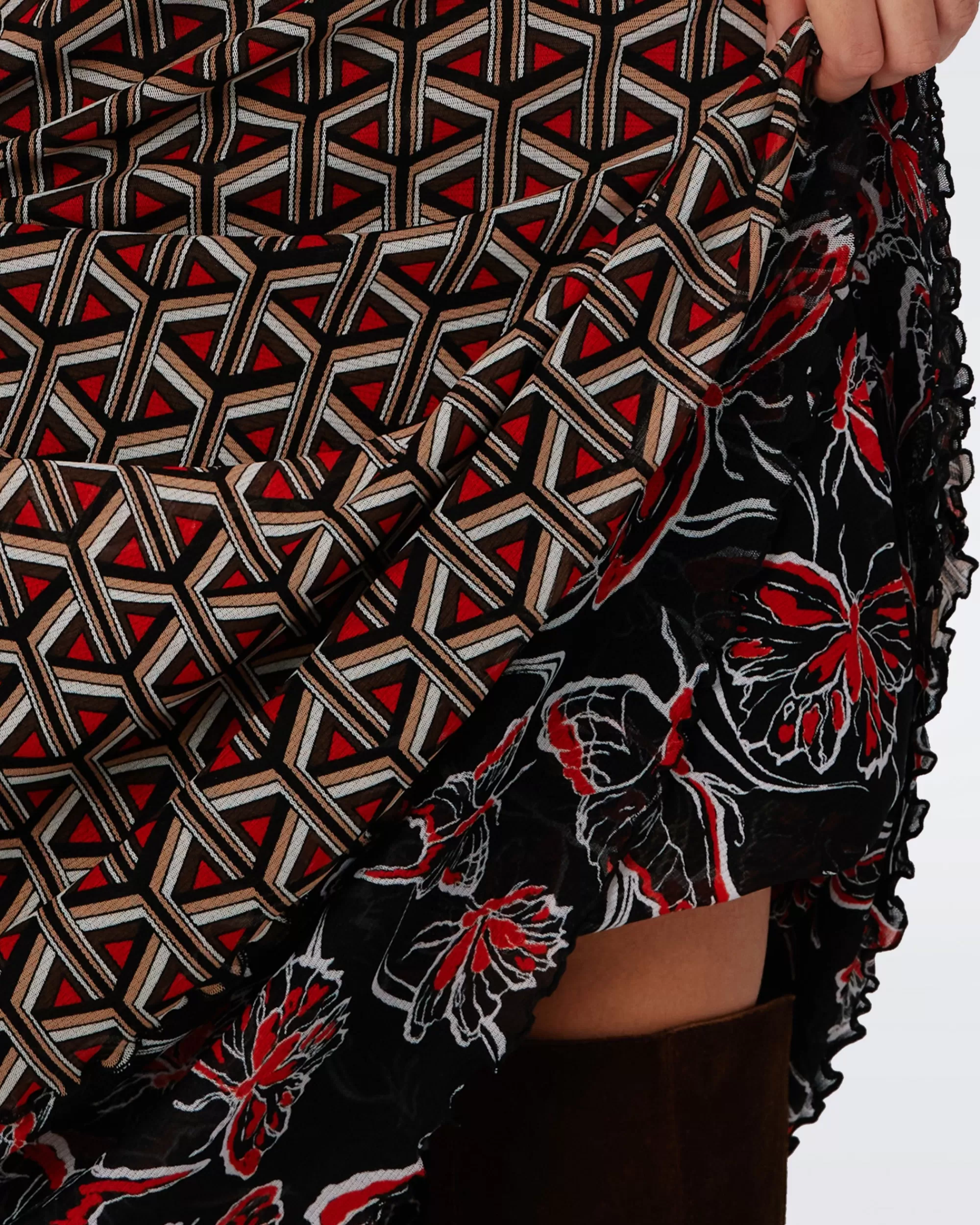 Discount Darlene Reversible Mesh Skirt Skirts