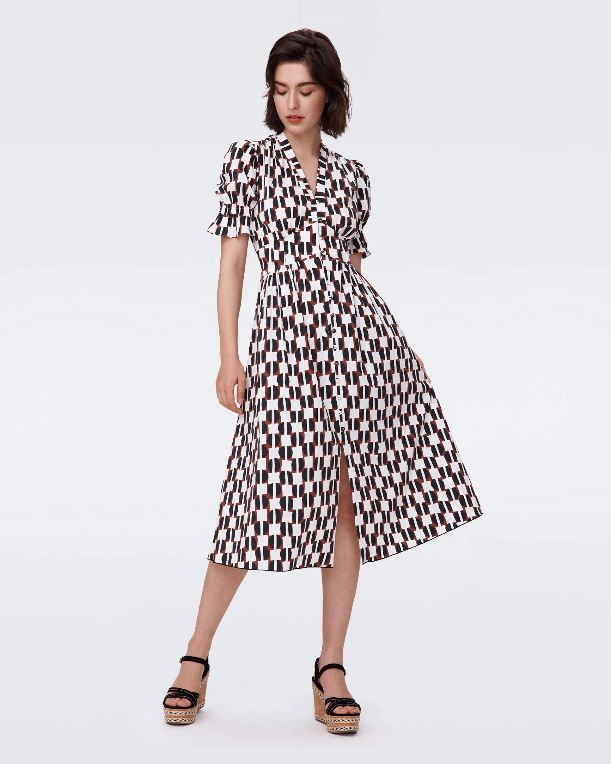 Cheap Erica Cotton Midi Dress Midi Dresses | Dresses