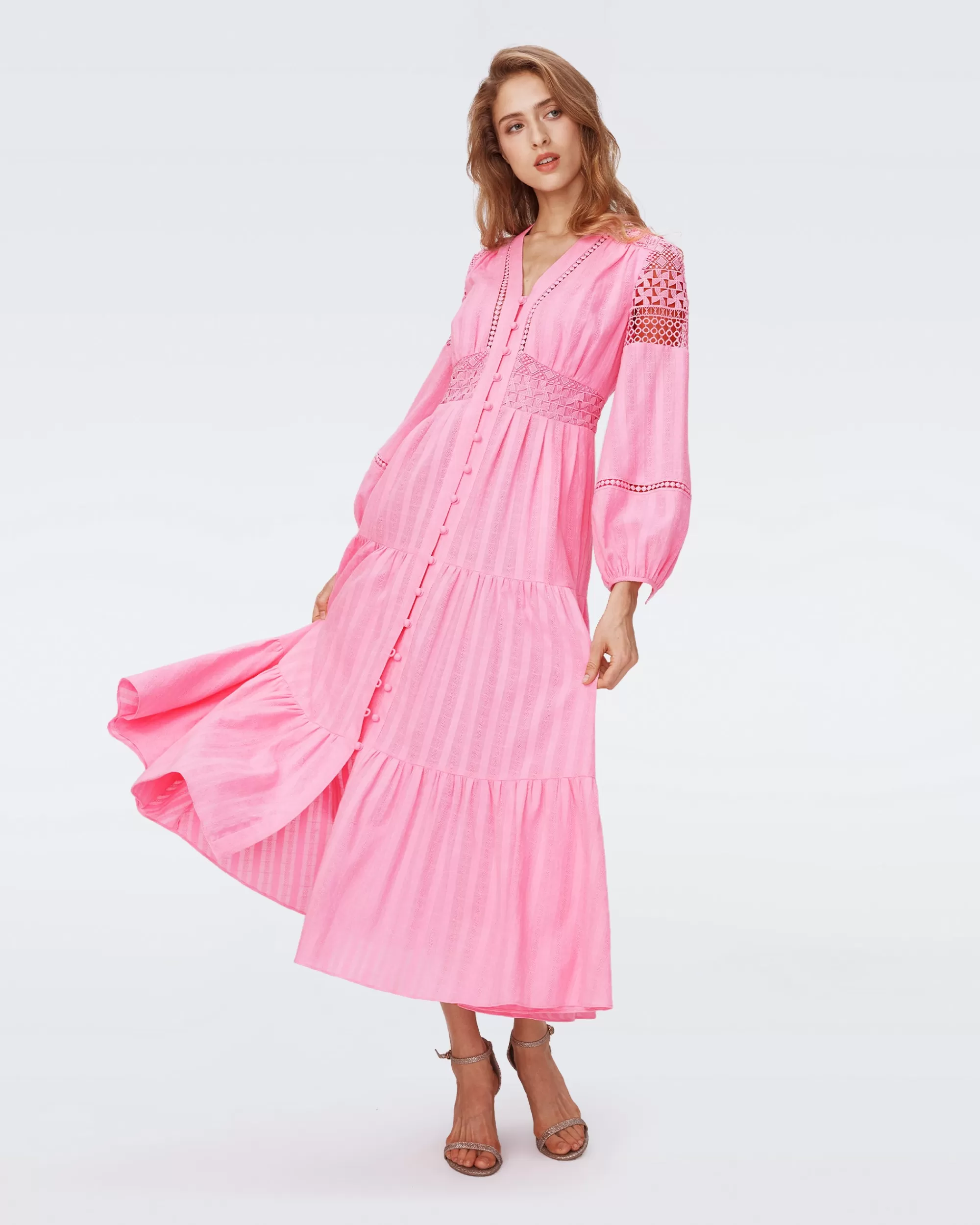 Store Gigi Cotton Dress Midi Dresses | Dresses