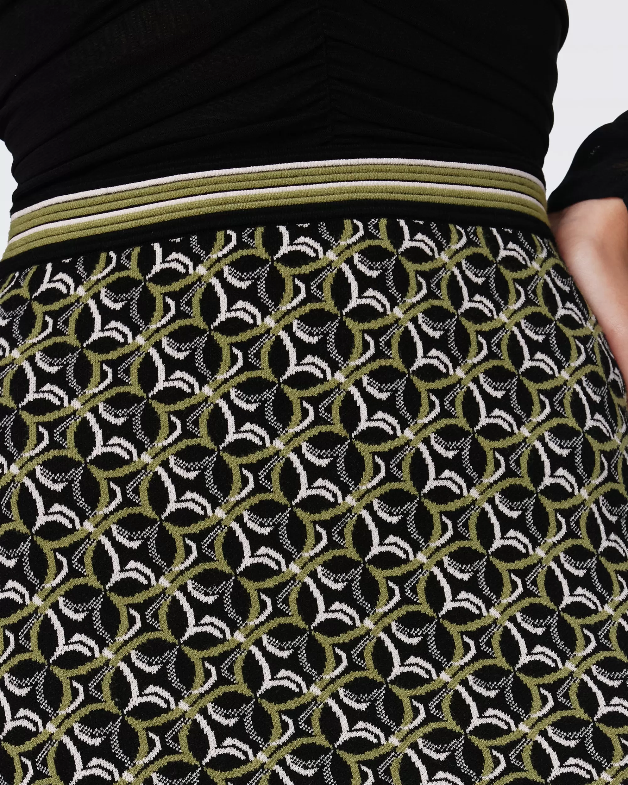 Online Hazel Knit Jacquard Skirt Skirts | Sweaters & Knits