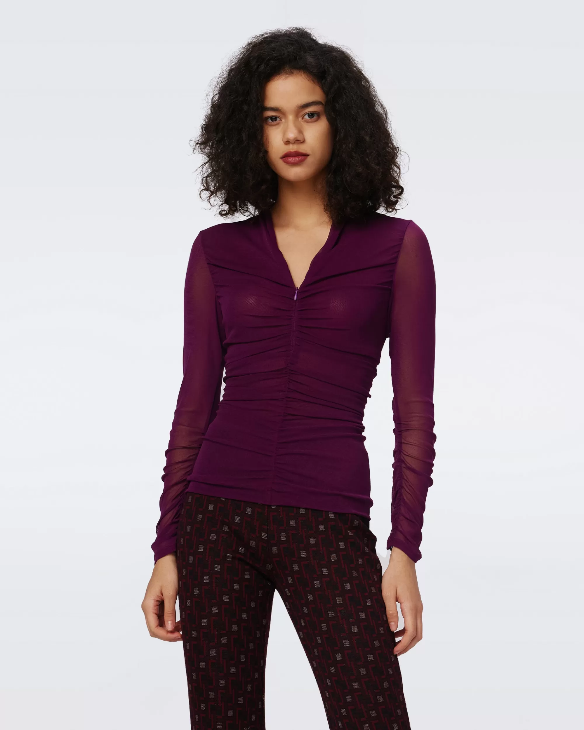 Cheap Julie Mesh Top Tops