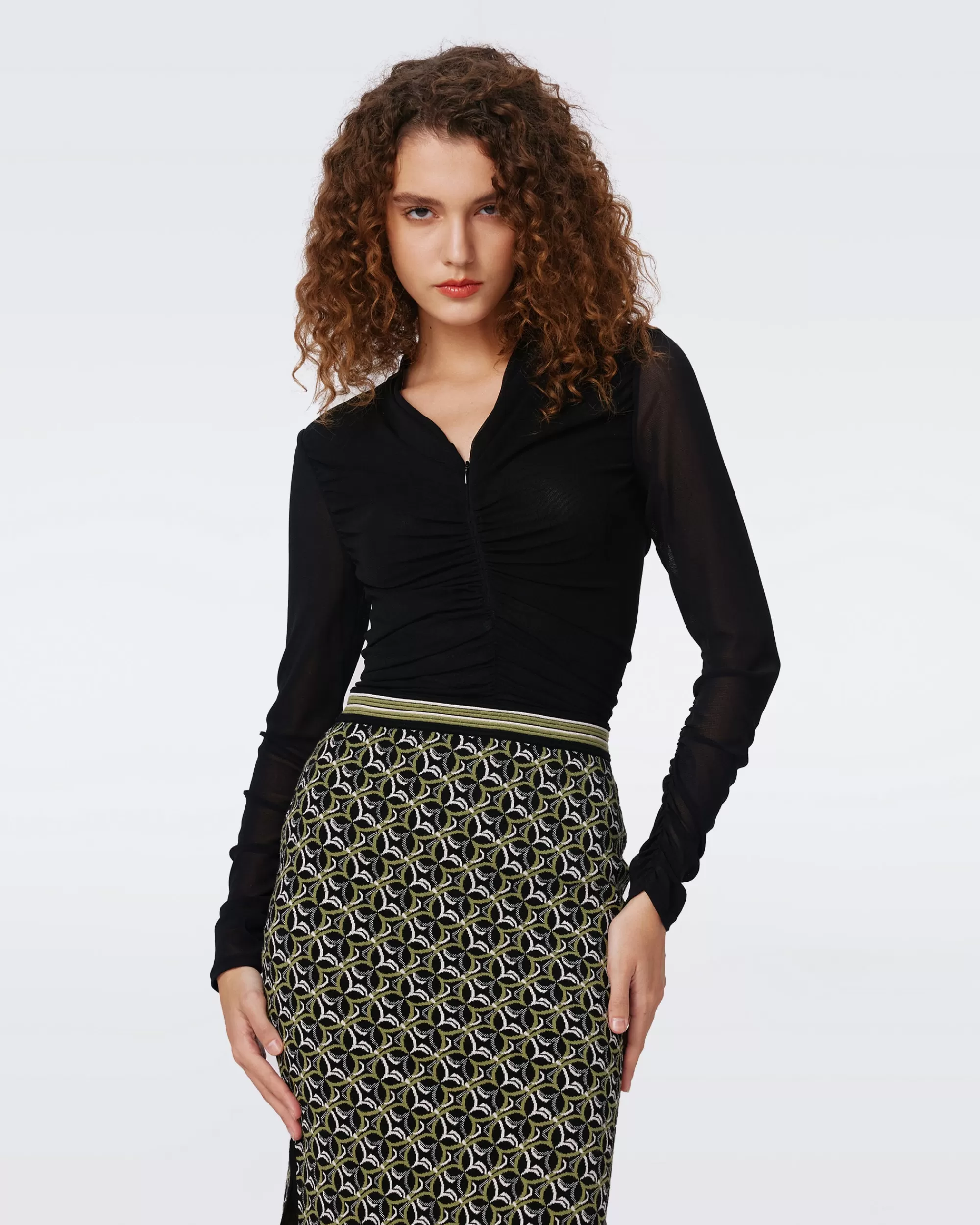 Store Julie Mesh Top Tops