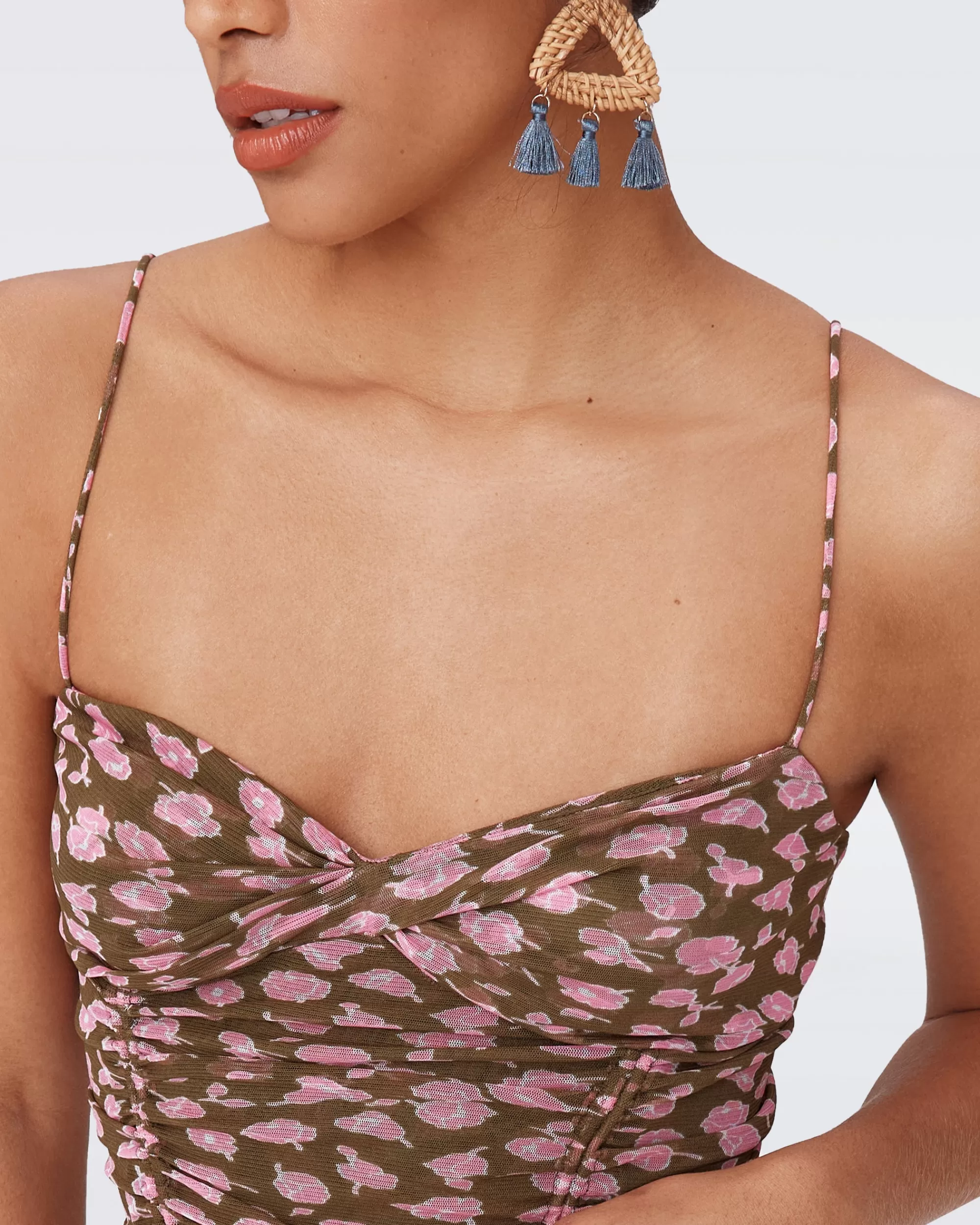 Cheap Lester Mesh Dress Midi Dresses | Occasion Dresses