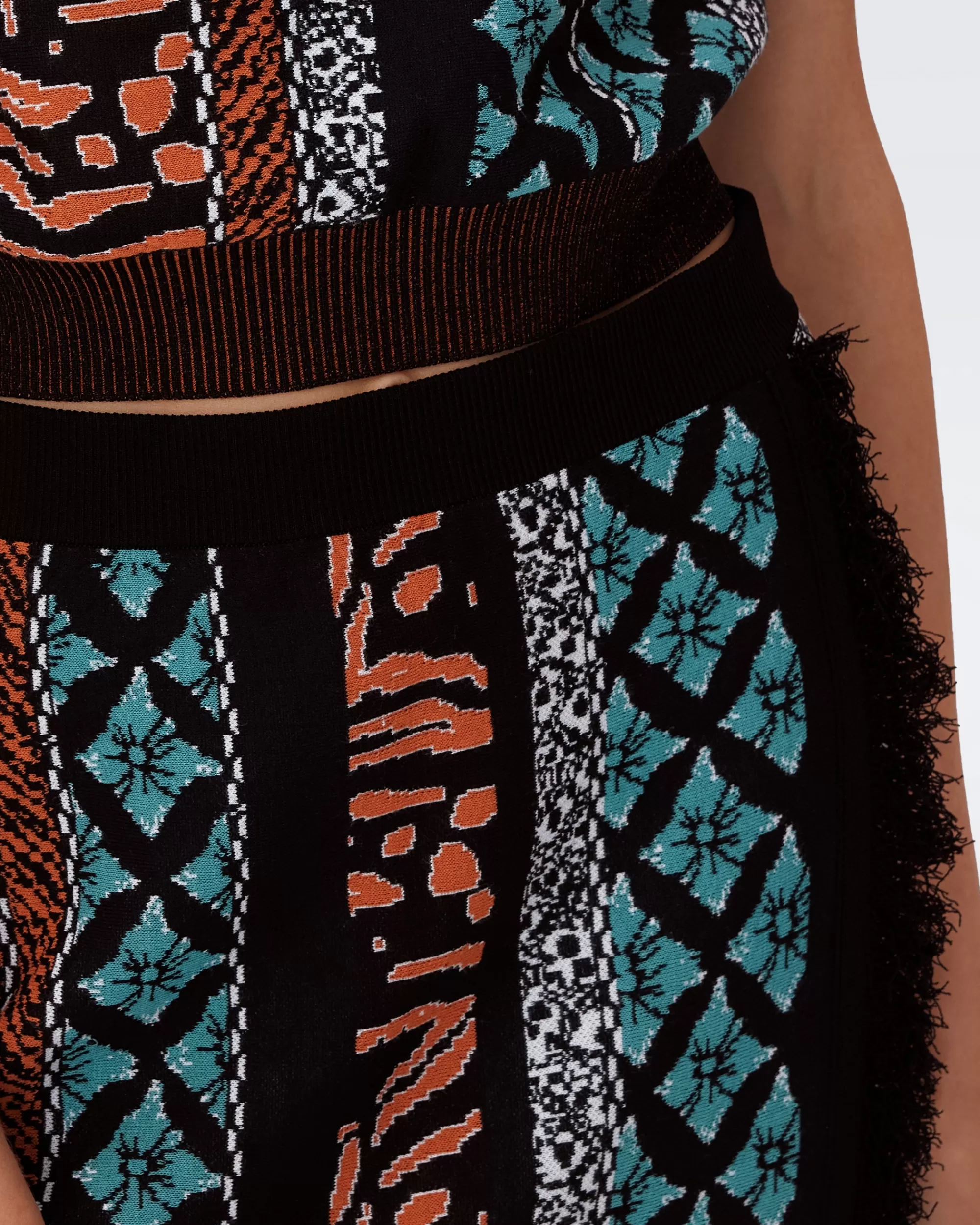 Flash Sale Margarita Knit Jacquard Skirt Skirts