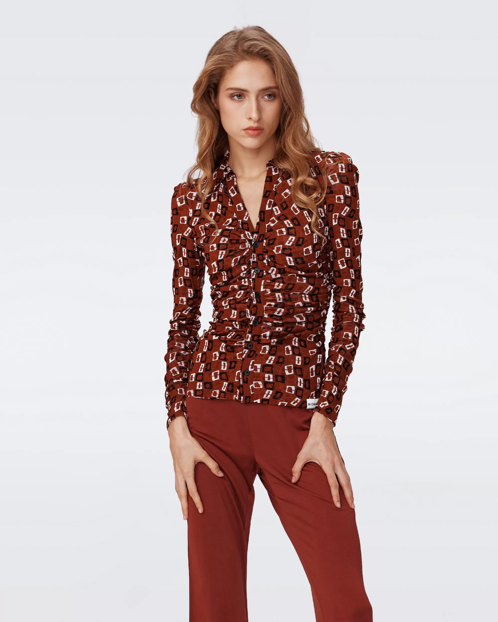 Cheap Nathaniel Reversible Mesh Top Tops