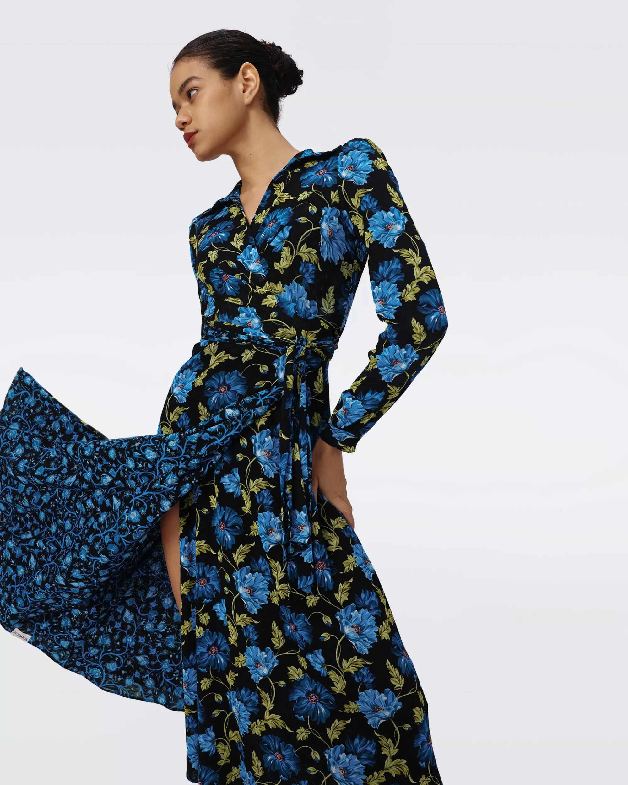 Flash Sale Phoenix Reversible Mesh Wrap Dress Midi Dresses | Dresses