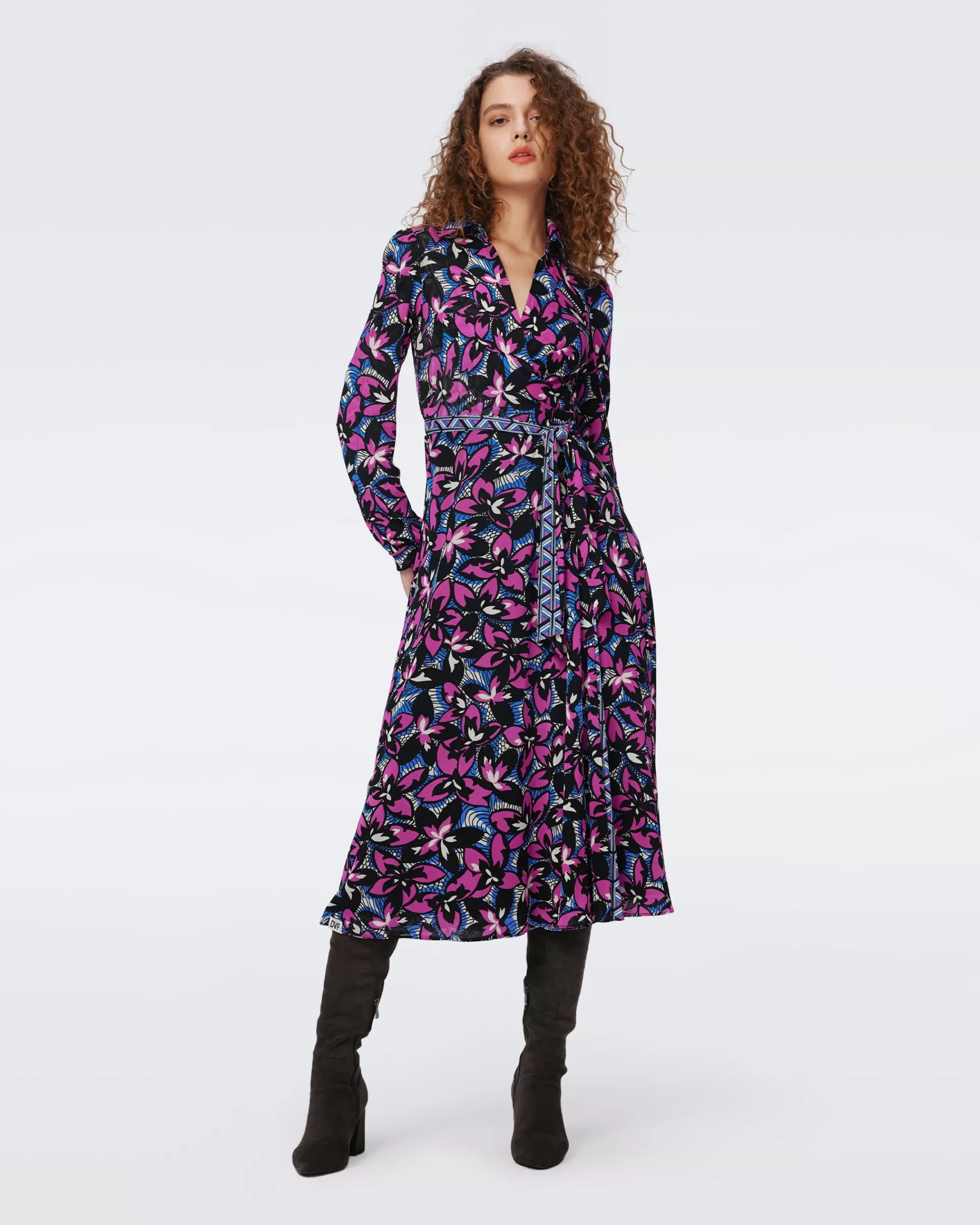 Online Phoenix Reversible Mesh Wrap Dress Midi Dresses | Dresses