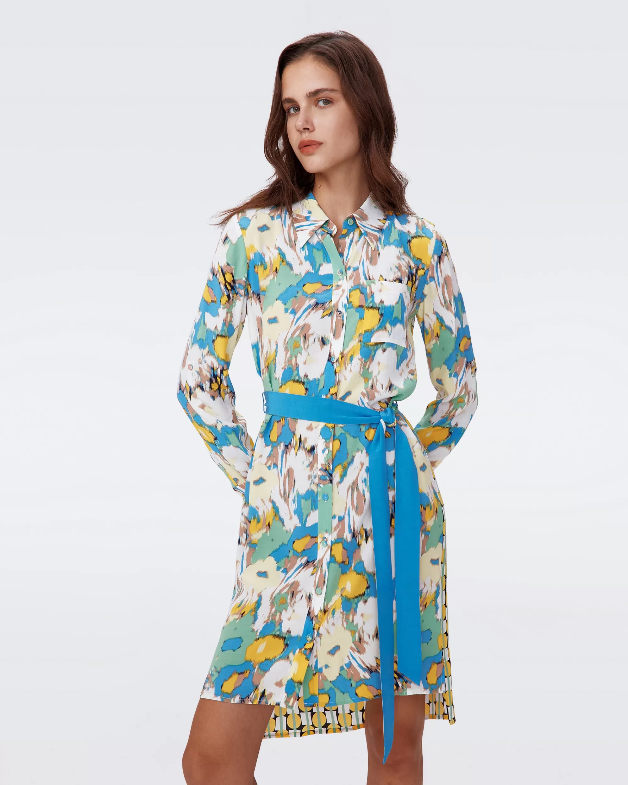 Outlet Prita Shirt Dress Knee Length Dresses | Dresses