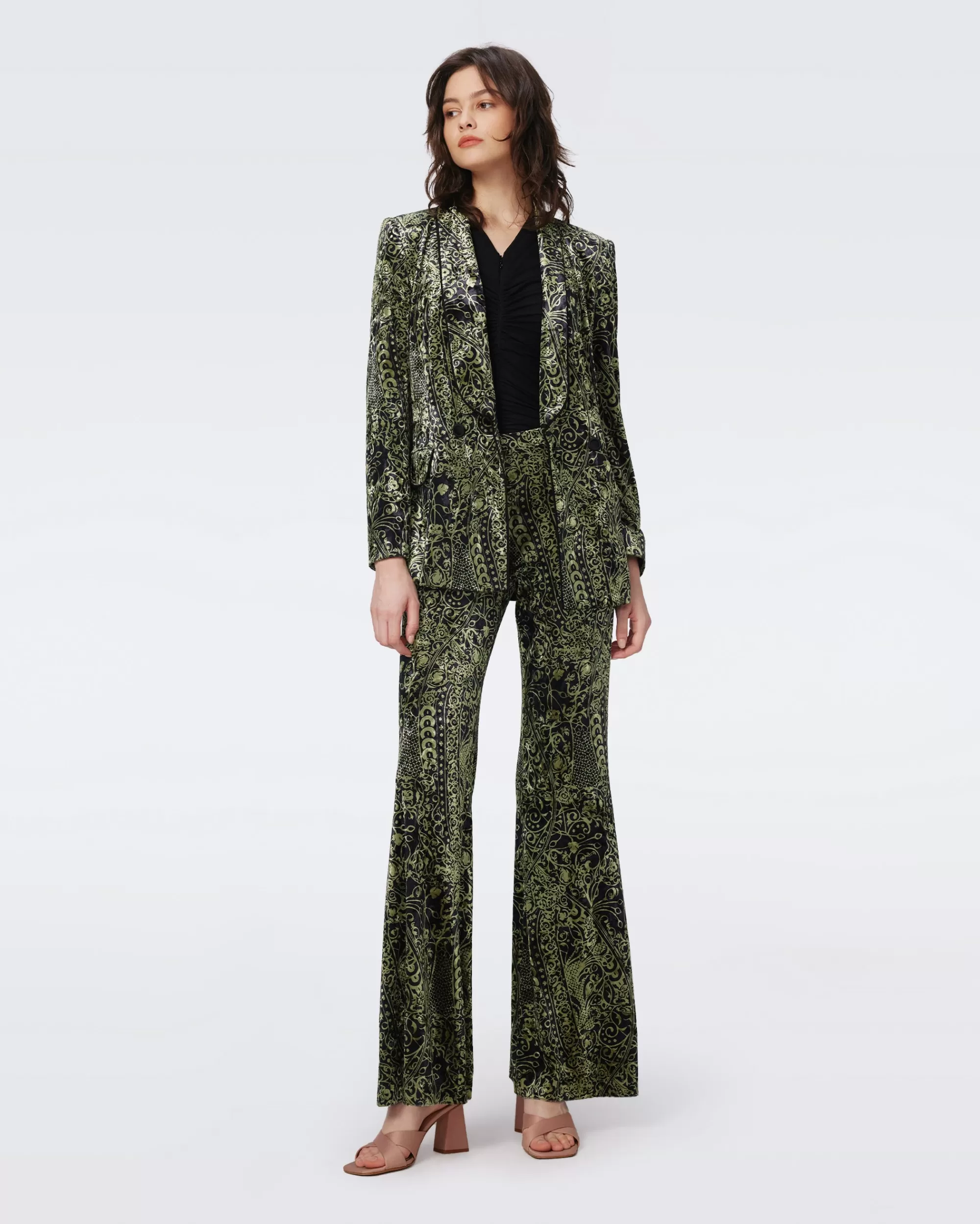 Outlet Ruthette Velvet Pants Occasion Dresses | Pants & Shorts
