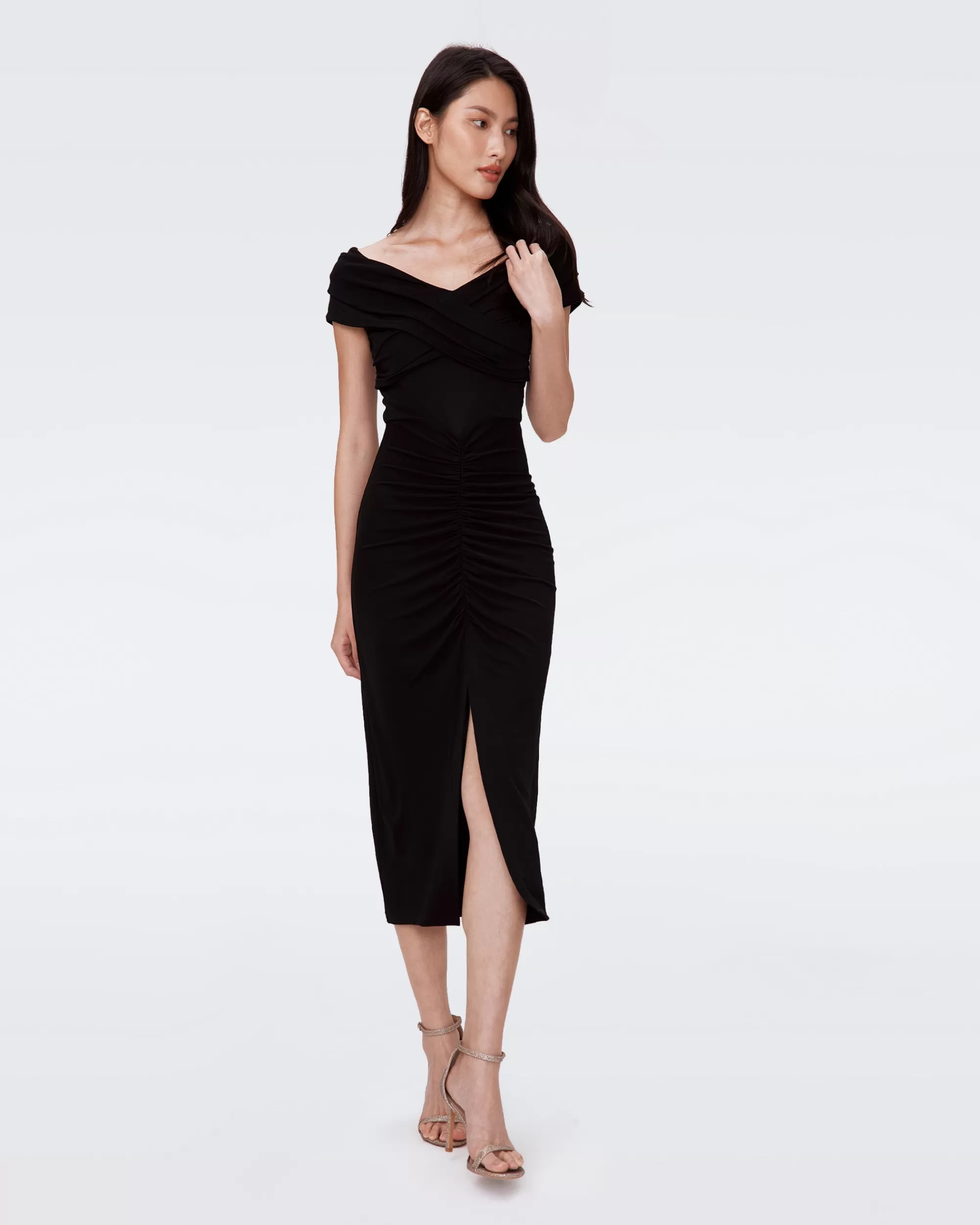 Hot Stephen Dress Midi Dresses | Black Dresses
