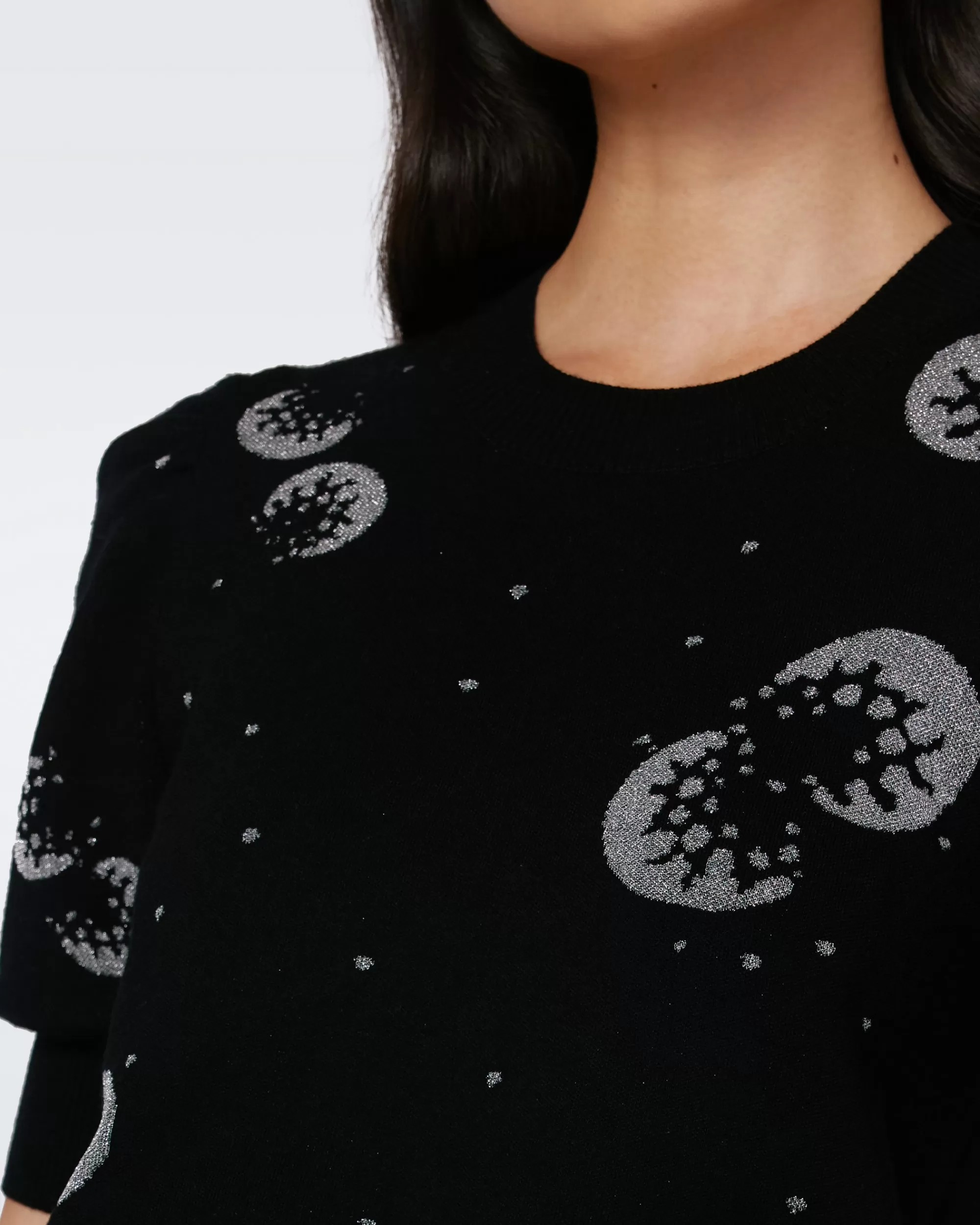 Cheap Willa Knit Jacquard Sweater Tops | Sweaters & Knits
